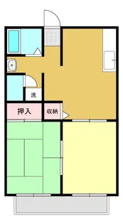 ノーブルV【2階】の間取り
