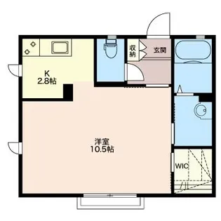 エルマージュ鴨宮【2階】の間取り
