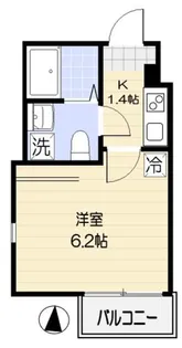 メゾン・アンソレイエ【2階】の間取り