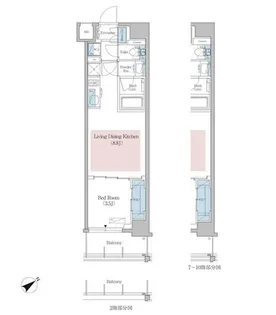 アーバネックス早稲田【6階】の間取り