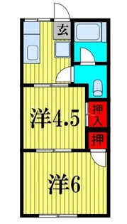 トスカーナ【1階】の間取り