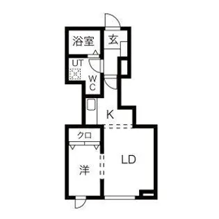 メリディアン多賀城笠神壱番館【1階】の間取り