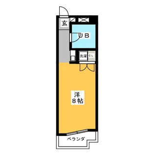 ニューシャトー【6階】の間取り