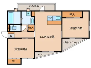 トライコード香椎駅東【3階】の間取り