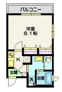 朝日リゾート【2階】の間取り