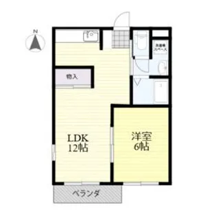 エスポワール【3階】の間取り