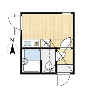 イル日暮里【3階】の間取り