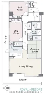 デュピア軽井沢【3階】の間取り