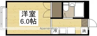 シャトー津島【1階】の間取り