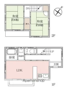 千葉県松戸市根木内【一戸建】の間取り