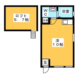 4th【2階】の間取り