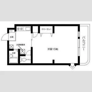 シェモア泉中央【3階】の間取り