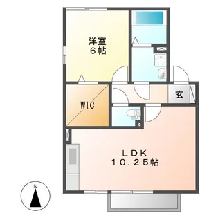 エバードリーム【2階】の間取り