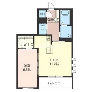 エスペランサ【1階】の間取り