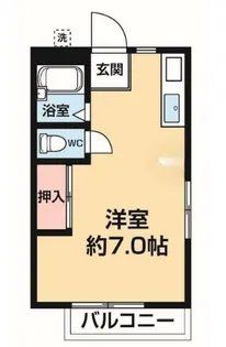 グリーンハイツ【1階】の間取り
