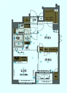 東京都文京区春日2【マンション】の間取り