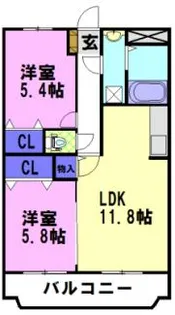 Y&M シャルム川田【3階】の間取り
