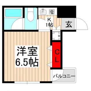 メション志木【2階】の間取り