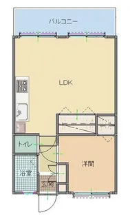 シーホース円口【3階】の間取り