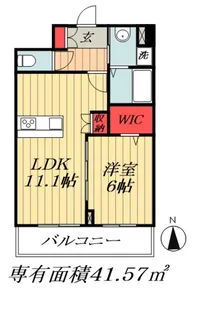 千葉県市川市稲荷木3【マンション】の間取り