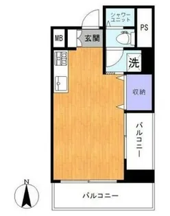 メゾン・ソワ【4階】の間取り