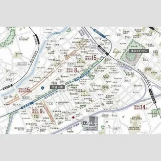 グランド・ガーラ横濱万世町【11階】の外観