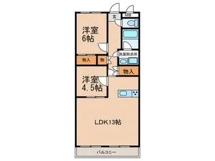 宮崎ビル【4階】の間取り