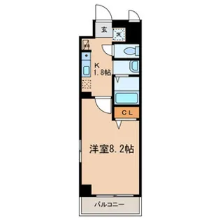 東京都北区神谷1【マンション】の間取り