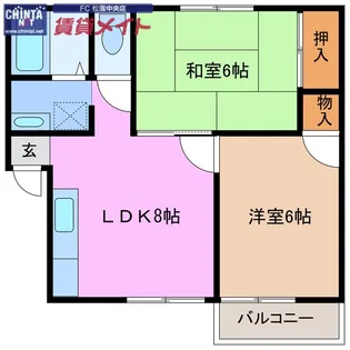 Ma.Maison II【2階】の間取り