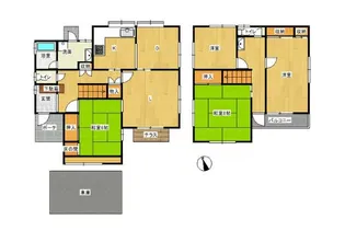 神奈川県川崎市多摩区菅仙谷2【一戸建】の間取り