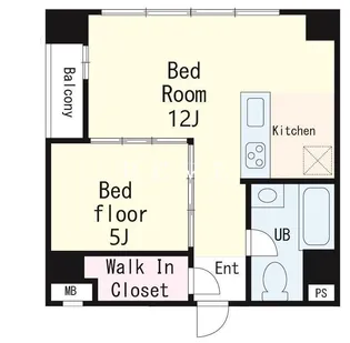 ZEN KAGURAZAKA【6階】の間取り