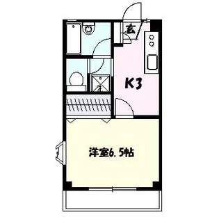 パークサイドIII【1階】の間取り