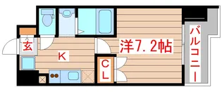 レジディア仙台原ノ町【9階】の間取り