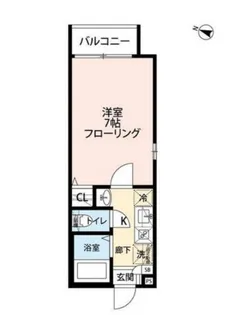 グランクオール青砥駅前【1階】の間取り