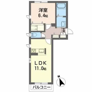 K&Y【1階】の間取り