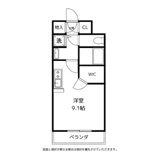 コンフォート大泉【2階】の間取り
