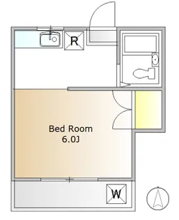 レジデンスN大岡山【1階】の間取り