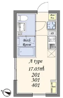 GRANDLIEF練馬【2階】の間取り