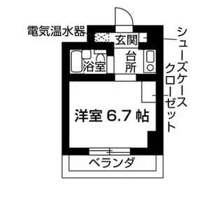 東京都墨田区緑4【マンション】の間取り