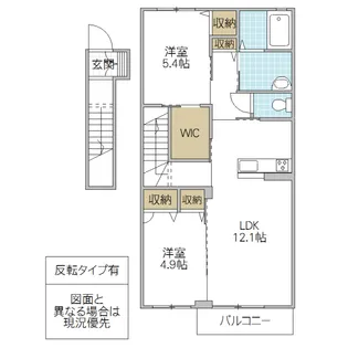 ピュアステージ【2階】の間取り
