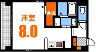 サンハート【3階】の間取り