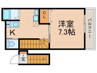 仮)グランパレスCoCo【2階】の間取り