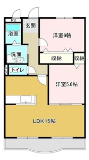 ハートフルタウン 弐番館【3階】の間取り