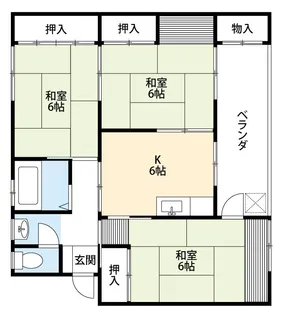 清野マンション【3階】の間取り