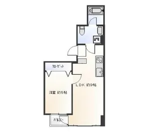 パルムハウス初台【10階】の間取り