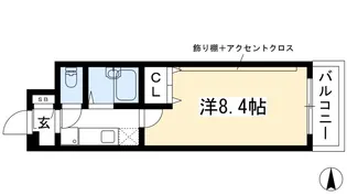 NORTH SQUARE-II【3階】の間取り