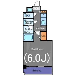ガーラ・シティ渋谷南平台【7階】の間取り