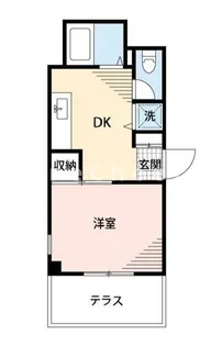 サザンテラス【1階】の間取り