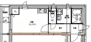 Plus door NAKANO【2階】の間取り