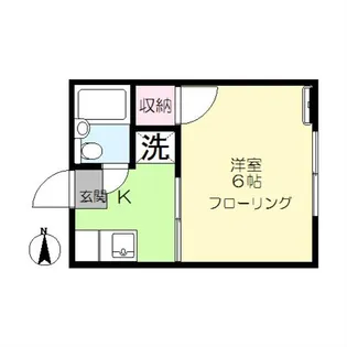シティハイム青山【2階】の間取り